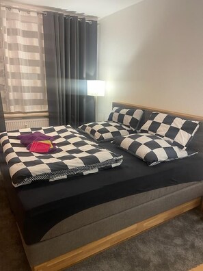 1 sovrum, strykjärn/strykbräda, gratis wi-fi och sängkläder