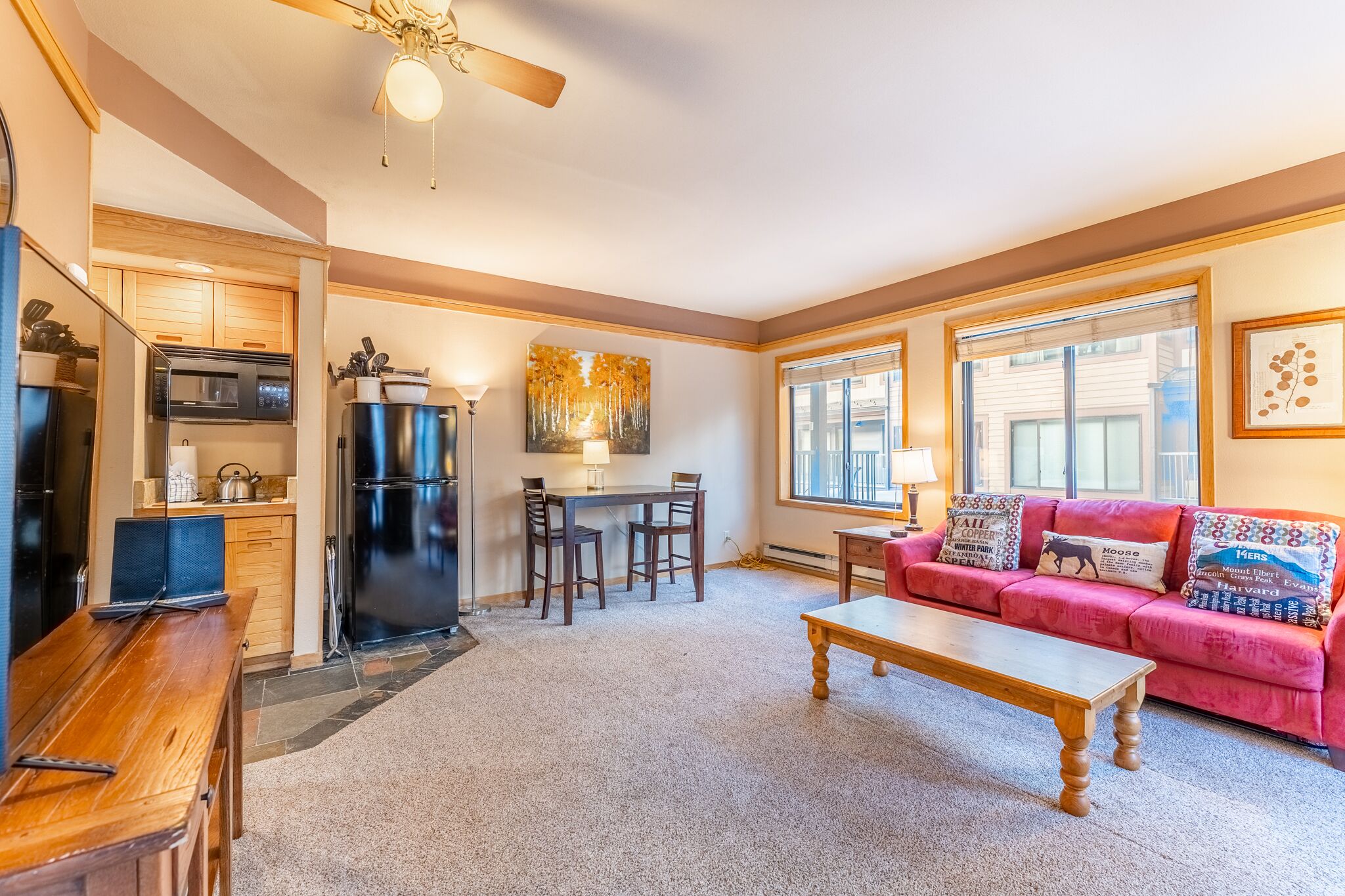 Studio, Walk to Mountain House Base Area, Private Balcony