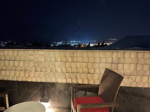 Presidential-suite - 1 kingsize-seng - balkon - bjergudsigt | Terrasse/gårdhave