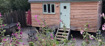 Steam & Stars Luxury Glamping -Willow shepherd hut