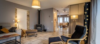 Old renovated farmhouse, charm, relaxation in the heart of nature on the Jura plateau