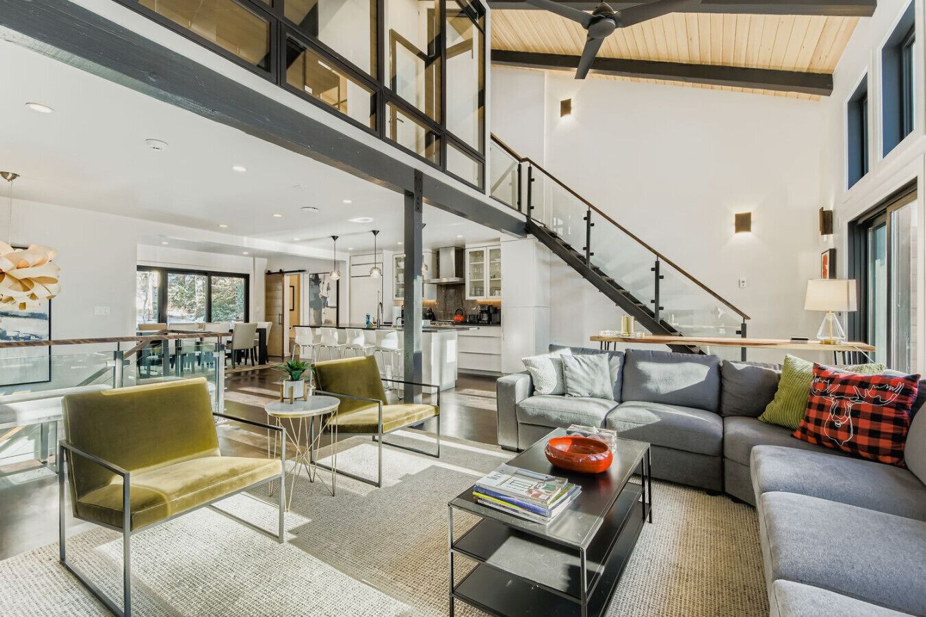 Smart TV, fireplace, offices