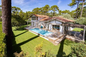 Pool - MAGNIFICENT VILLA IN HOSSEGOR WITH HEATED POOL (HOSSEGOR)