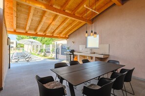 Restauration en plein air