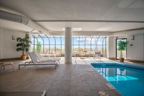 Indoor pool, a heated pool