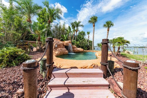 Waterfall Grotto Pool | Sunset on the Riverfront | Dock | Bring the Boat