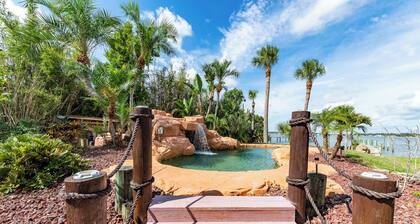Waterfall Grotto Pool | Sunset on the Riverfront | Dock | Bring the Boat