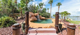 Waterfall Grotto Pool | Sunset on the Riverfront | Dock | Bring the Boat