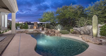 Upscale North Scottsdale Getaway with Heated Pool, Spa, Golf & Hiking