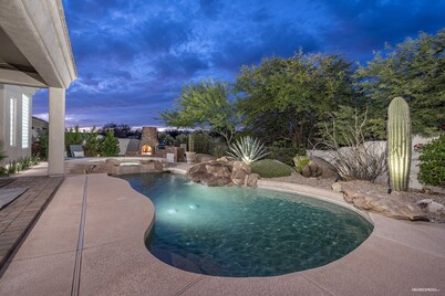 Upscale North Scottsdale Getaway with Heated Pool, Spa, Golf & Hiking