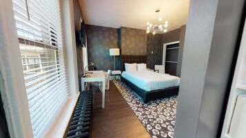 1 makuuhuone, työpöytä, silitysrauta/-lauta, Wi-Fi