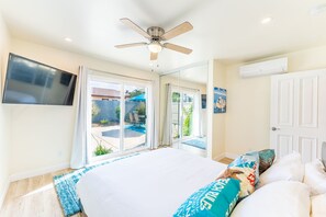2 bedrooms, free WiFi, bed sheets, wheelchair access
