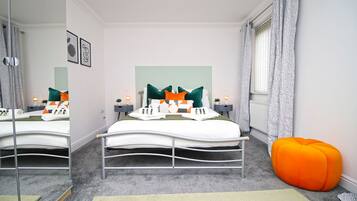 5 Schlafzimmer, Bettwäsche aus ägyptischer Baumwolle