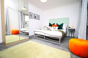 5 Schlafzimmer, Bettwäsche aus ägyptischer Baumwolle
