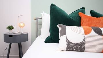 5 dormitorios, sábanas de algodón egipcio, sistema de insonorización