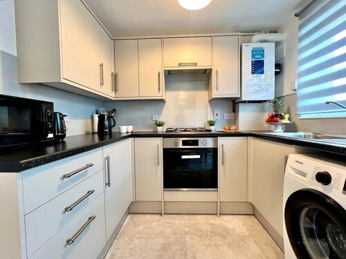 Delightfully decorated 2-bedroom home.