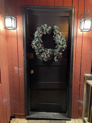 Interior - VT Cabin overlooking the West River and Village (Londonderry)