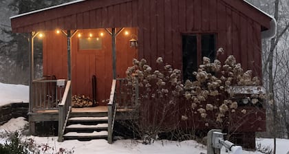 VT Cabin overlooking the West River and Village