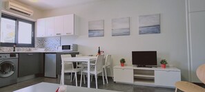 Fridge, microwave, electric kettle, toaster - STAY Nissi Twins Apts 114 (Ayia Napa)