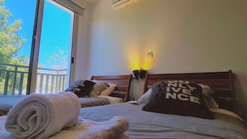 1 chambre, fer et planche à repasser, Wi-Fi gratuit, draps fournis