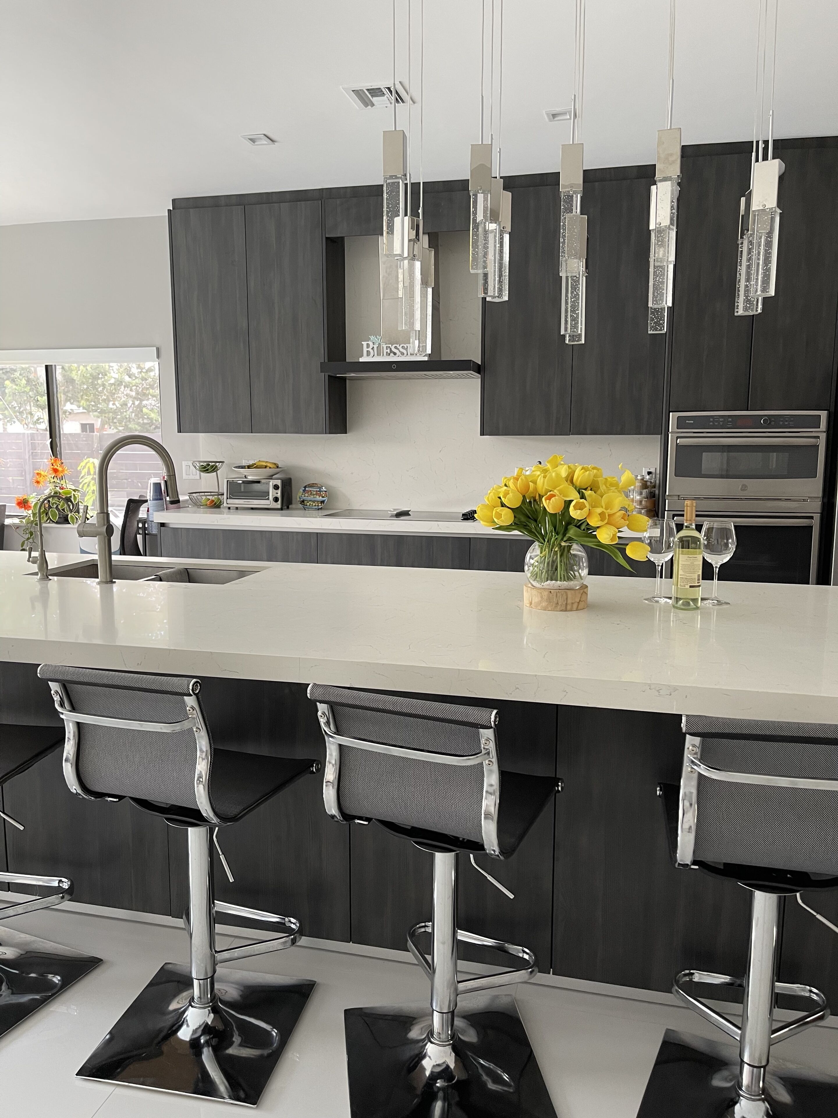 Kjøleskap og papirhåndklær