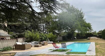 Group gite on the outskirts of Lyon Sleeps 39