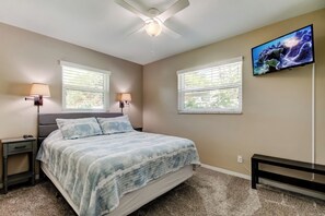 2 bedrooms, desk, iron/ironing board, free WiFi