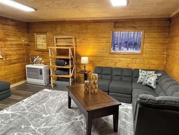 Smart TV, DVD player, books