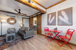 TV connectée, cheminée