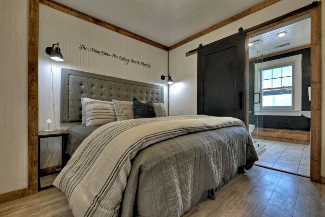 Desk, iron/ironing board, travel crib, free WiFi