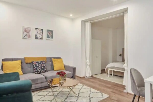 Living area - Helen Homestay Žižkov (Hlavní mesto Praha)