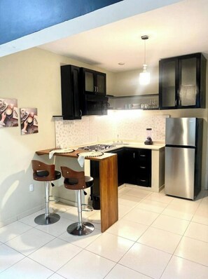 Microwave, oven, dishwasher, toaster - A cozy open studio (Puerto Plata)