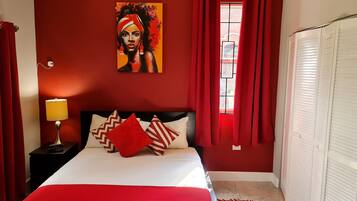 1 habitación, sábanas de algodón egipcio y ropa de cama de alta calidad