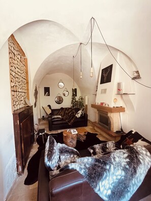 Living area - Village house 8 mn des 2 alpes (Vénosc)