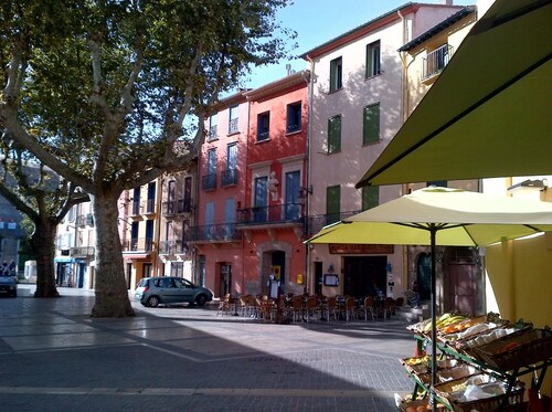 Collioure 20m de la plage centre ville 
appt tt confort  4 pers. 