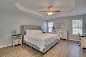 4 makuuhuonetta, Wi-Fi, vuodevaatteet