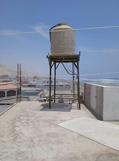 Casa de Playa VISTAMAR con Piscina, primera fila.