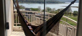 Complete apartment with the most incredible view of corumbá lake
