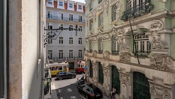 Blick von der Unterkunft