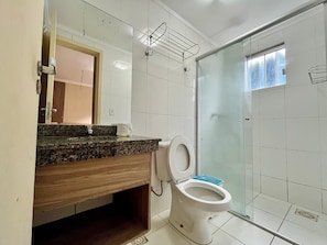 Basic Apartment | Bathroom - Resort Lacqua Diroma (Caldas Novas)