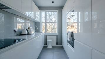 Basic Apartment, Multiple Beds | Private kitchen