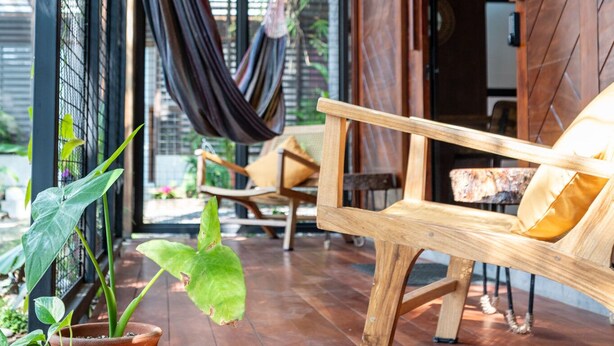 Deluxe Double Room | Terrace/patio - Balance  Surf & Yoga Retreat (Tamanique)