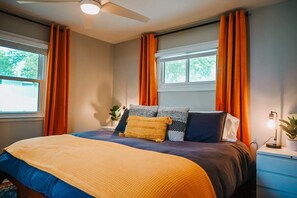 4 quartos, escrivaninha, berço de viagem, Wi-Fi