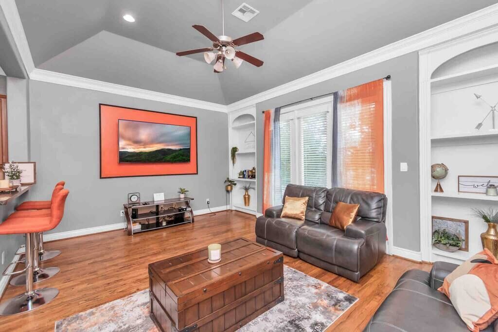 TV, video games, offices