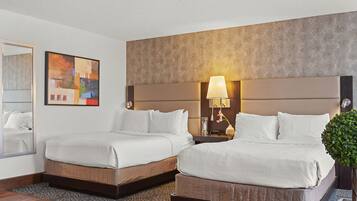 Basic Room, 2 Double Beds | Premium bedding, down comforters, in-room safe, desk