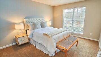 3 bedrooms, iron/ironing board, travel crib, free WiFi