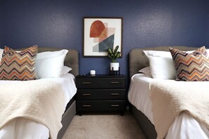 4 bedrooms, iron/ironing board, travel crib, free WiFi