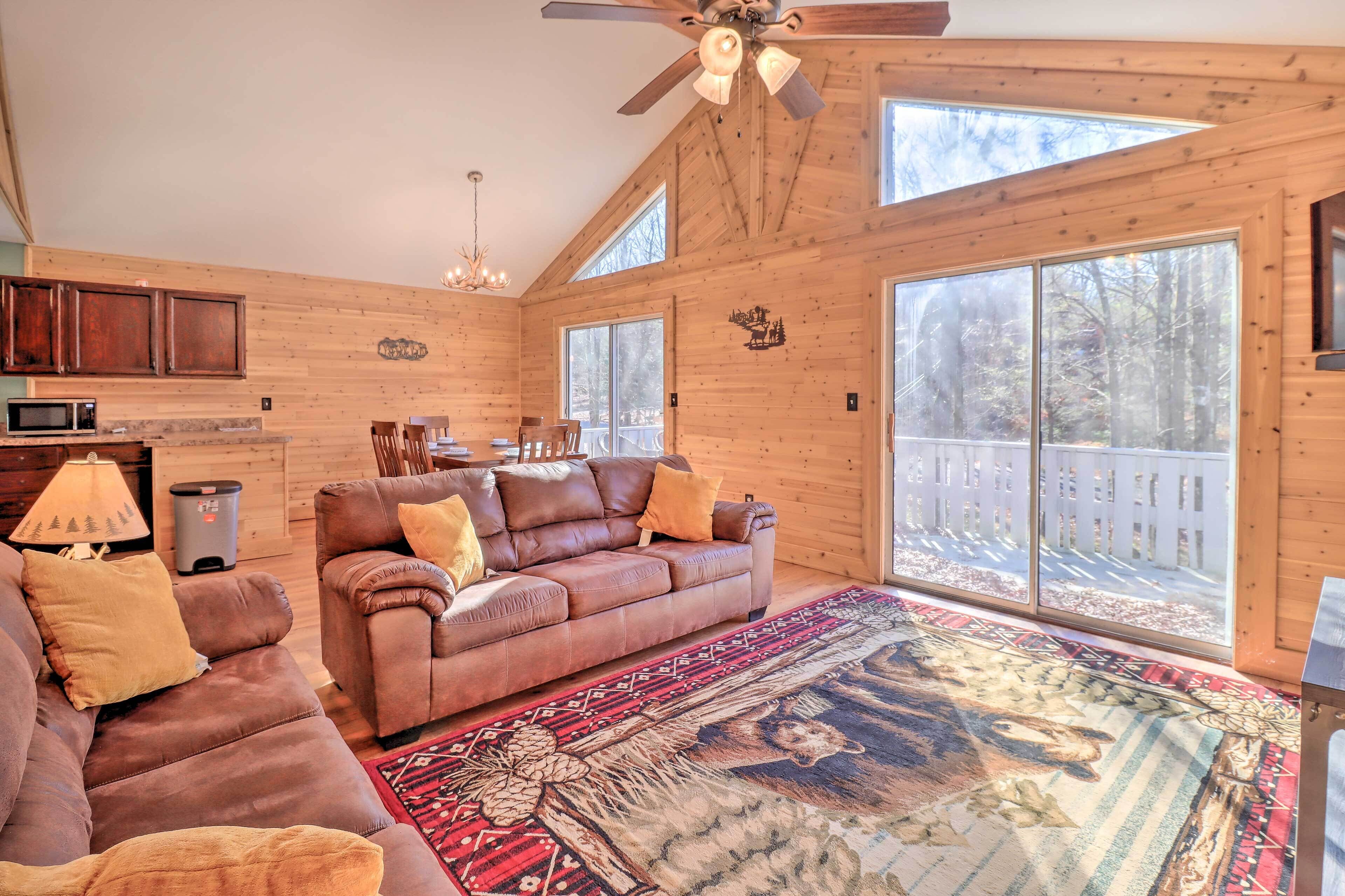 Family Albrightsville Home: Ski, Hike, & Swim!