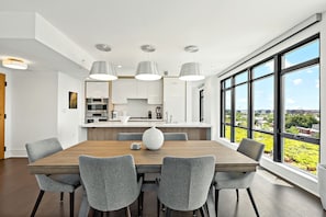 Elite Penthouse, 2 Bedrooms, City View | Dining room - Pure Voyage Shaw  (Washington)