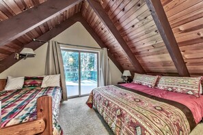 House, 3 Bedrooms | 3 bedrooms, iron/ironing board, free WiFi - 1207s Cabin In The Pines 3 Bedroom Chalet by RedAwning (South Lake Tahoe)